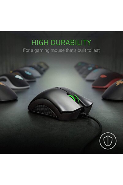 RAZER DeathAdder Essential Gaming Mouse - 6400 DPI, 5 Programmable Buttons, Classic Black