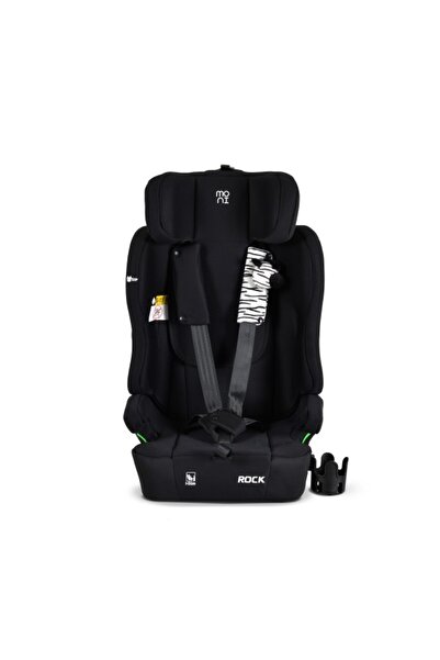 Moni Scaun auto pentru copii Rock, negru, i-Size 76–150 cm