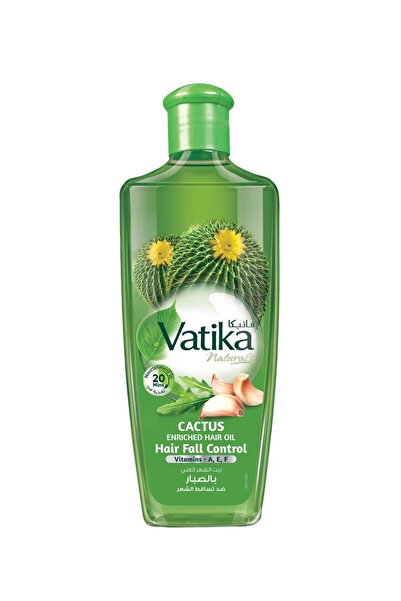 Vatika زيت الشعر دابر ناتشورالز الغني بالصبار الأخضر 200 مل