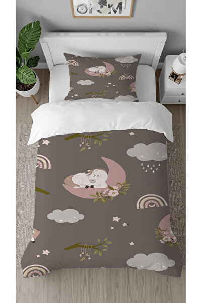 GREENDECOR Unicorn Rainbow Patterned Digital Printed Special Design Single Ch...