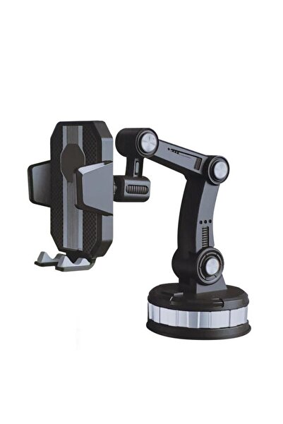 Başkenttekno 28 Siyah 360° Dönen Araç Içi Ve Masa Üstü Telefon Tutucusu