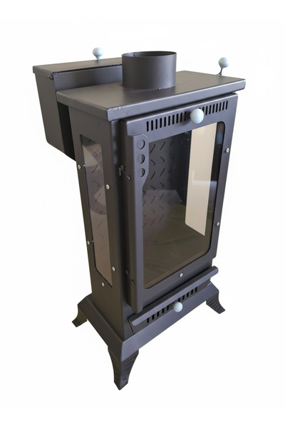 Sistem Özel 3 camlı pelet şomine soba