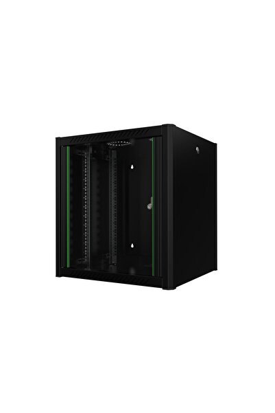 Other Lanview 19" 12U Wall-Mounted Rack Cabinet Pro 600 x 560 x 645 mm - Black, RWP12U56BL