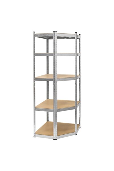 Rebel Raft metalic de colț cu 5 rafturi 180x70x40 cm 875 kg