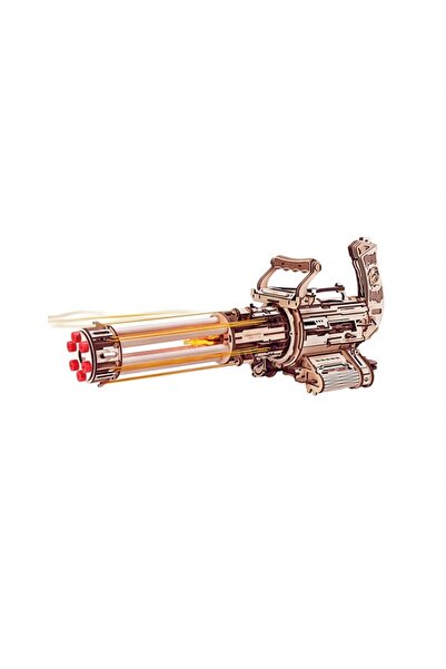 ROKR Puzzle 3D, Mitralieră cu tambur rotativ, ROKR, 412 piese
