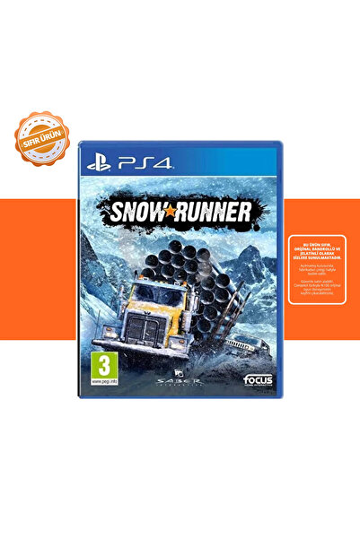Sony SnowRunner - PS4 Oyun [SIFIR]