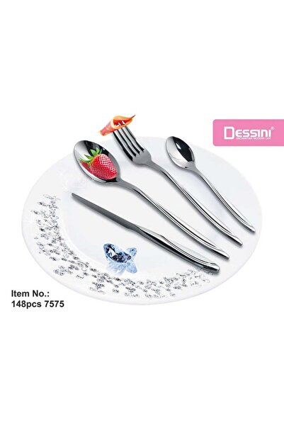 Dessini 148Pcs Cutlery Set - Silver