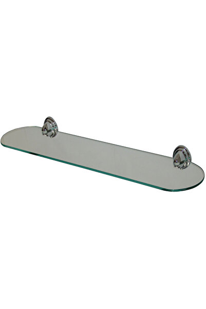EVOSANITARY Glass Shelf 1085 - Shelf length 520 mm Shelf width 120 mm
