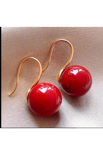 ORGANICYOU YIWU 1 Çift Fransız Vintage Minimalist Taklit İnci Kolye Kadınlar için - İdeal Tatil Hediyesi