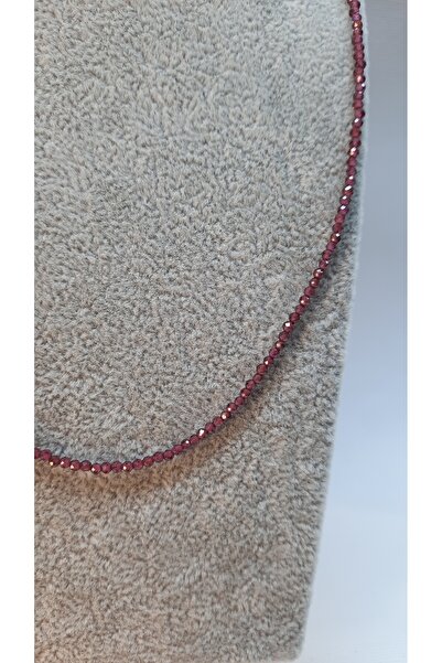 Butik Doğal Taş Yakut Kolye