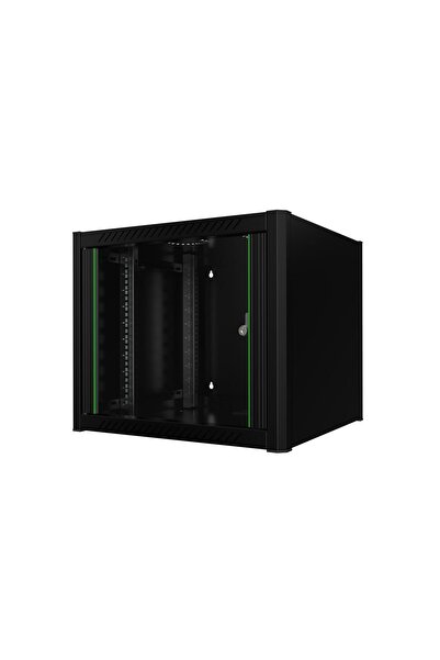 Other Lanview 19" 9U Rack Cabinet, 600x560x512mm, Black - R8N87A, RWM09U56BL
