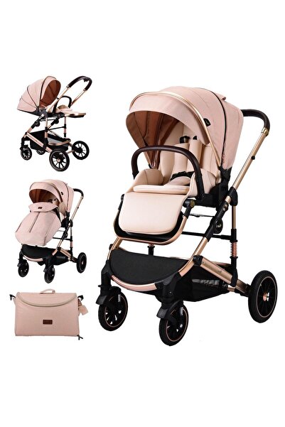 L-Sun Cărucior 2 În 1 Reversibil – Design Modern, Pliabil, Geanta Inclusa, Varsta Recomandata 0-36 luni