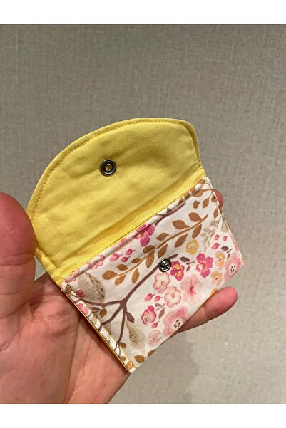 Mucemi Floral Patterned Women's Card Holder Wallet