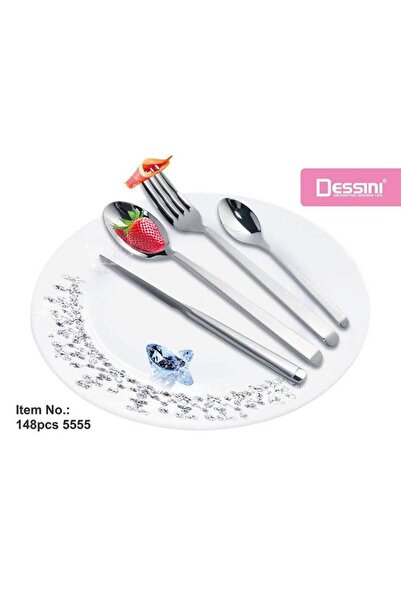 Dessini 148Pcs Cutlery Set - Silver