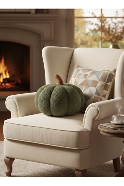 oiphome Peluş kabak Balkabağı dekoratif 25 cm orta boy harika işçilik kaliteli