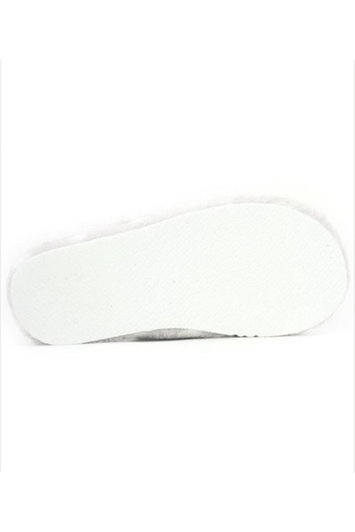 Home Gray Pork-Patterned Women's Winter House Slippers