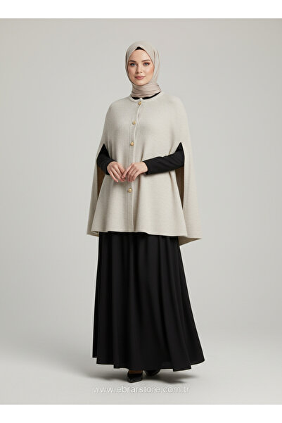 BENAHOLL Deyina 5 Πλεκτό Παντόφλα με Χρυσά Κουμπιά με Πέτο-ΖΙ7015 Πέτρα