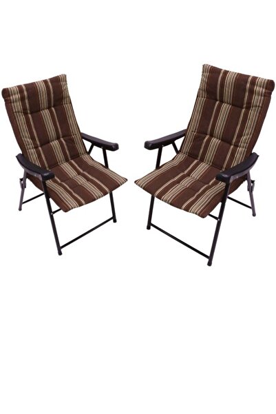 smart home طقم كرسي سادو قابل للطي مع مسند للذراعين (كرسيان، للسفر/للرحلات الخارجية)