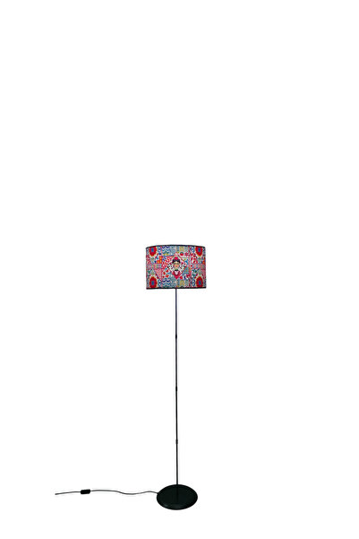 YULAMP HOME CONCEPT ARES METAL AYAKLI DESENLİ BAŞLIK LAMBADER