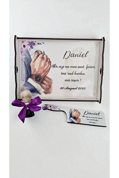 DLC Bride/Groom Tray Set