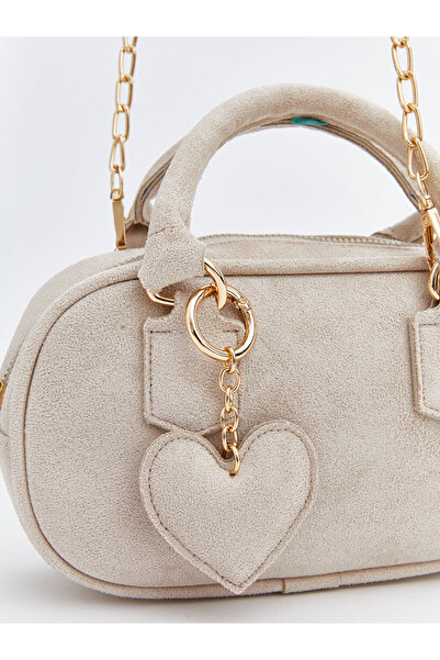 LC Waikiki Sparkling Choices from Shining Store |   Suede Look Women's Shoulder Bag