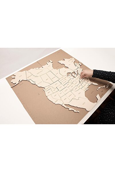 MORMI Pachet Complet AMERICA: Hărți-puzzle + steaguri Continentul AMERICA