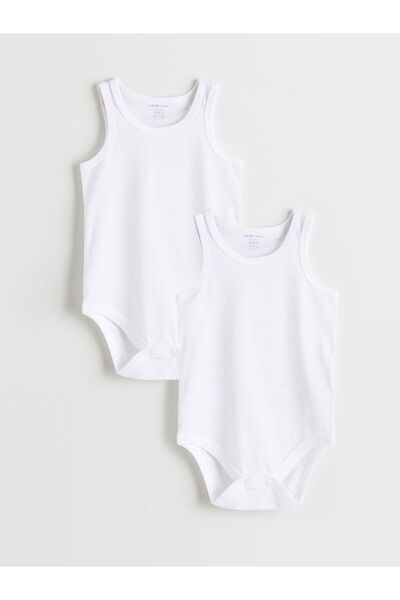 Bon Bebe Basic children's jumpsuit with snap buttons for boys, two pieces