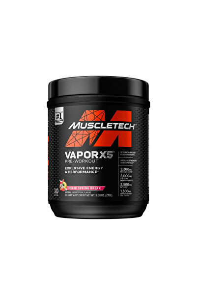 MUSCLETECH Vapor X5 Pump Preworkout 30 Servis