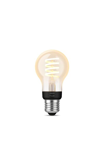 Philips Hue Vintage Filament Smart LED Bulb A60 E27 7W (40W), 550 lm, White 2200-4500K