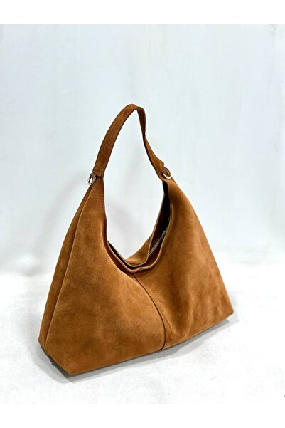 çkn sedat çakan çanta & fular & aksesuar HAKİKİ SÜET DERİ 38x23 cm kadın omuz...