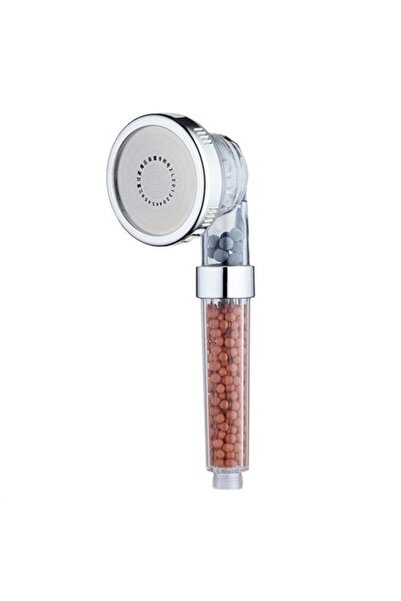 INURA GLOBAL عازلة® رأس دش يدوي للحمام مصنوع من الحجر الطبيعي مع توفير المياه...