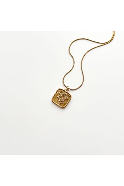 Boise Atelier Mini Ruza Steel Necklace | Çelik Kolye