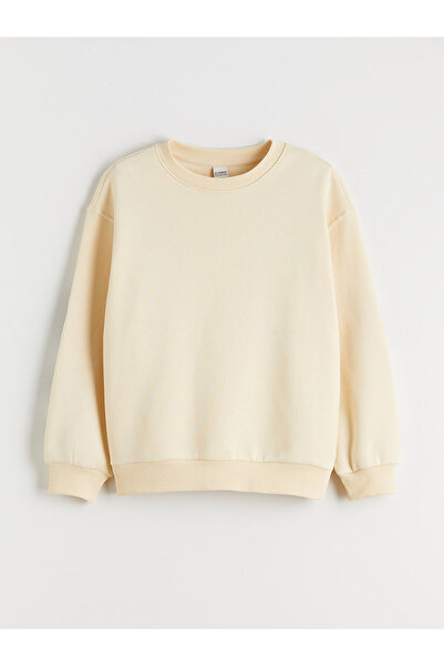 LC Waikiki Sparkling Choices from Shining Store |   Bow Printed Girls' Thick Sweatshirt