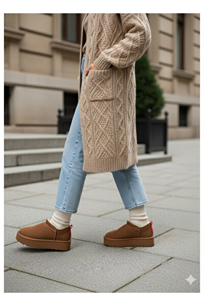 Zerenyus Mitay Premium Tan Suede Women's Boots