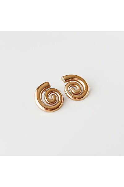 Boise Atelier Funny Loop Steel Earring | Çelik Küpe