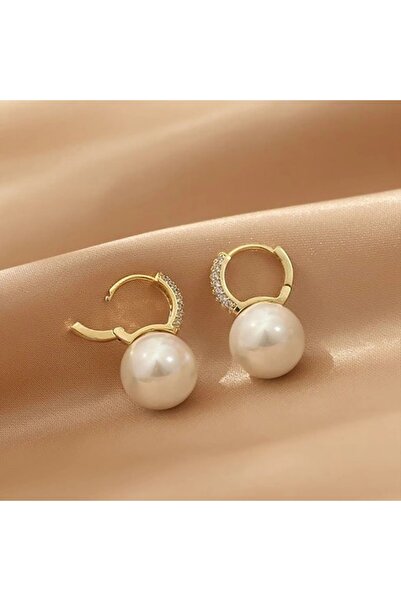 SIC MODA Elegant Earrings with Crystals and Pearls, Chic Fashion 6148