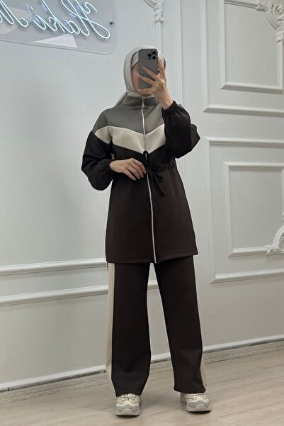 hakimoda طقم حجاب سكوبا بسحاب