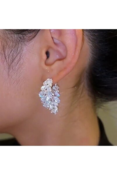 SIC MODA Party Earrings, Elegant with Crystals 6147