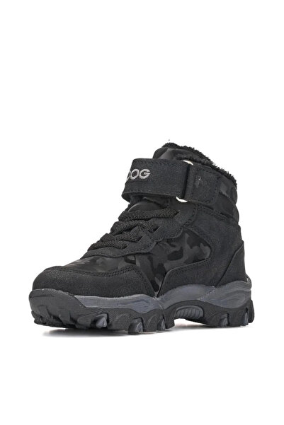 MODAPAPUÇ Çocuk Yünlü Soğuğa Dayanıklı Kışlık Günlük Bot