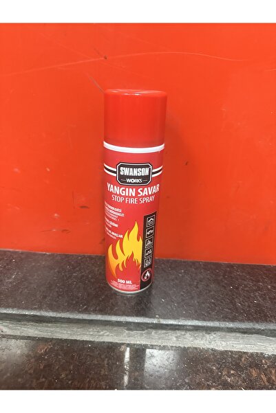 METROPOL yangın 1 ad yangın söndürücü spreyi 500 mg araç ve evlerde de kullan...