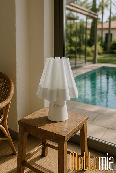 woodhub Aura Translucent White Modern Design Living Room Small Size Lampshade White