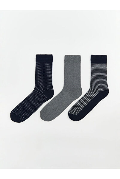 LC Waikiki اختيارات لامعة من متجر شاينينج ستور |   جوارب رجالية منقوشة 3 قطع