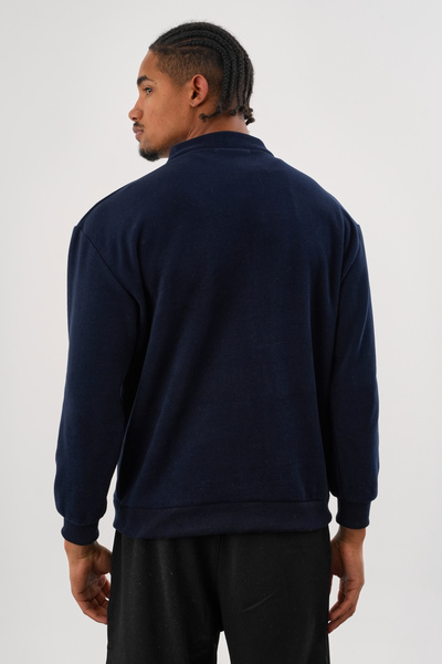 Redline NOBLE V Yaka Kışlık Hırka Lacivert