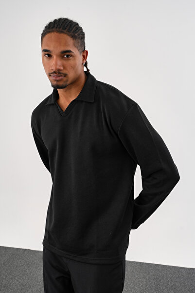 Redline Φούτερ EASE Oversize Μαύρο