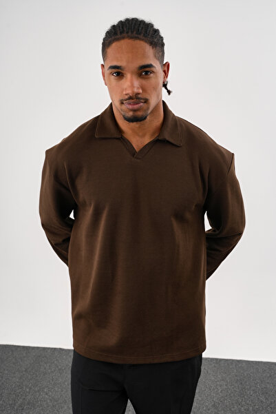 Redline Φούτερ EASE Oversize Καφέ