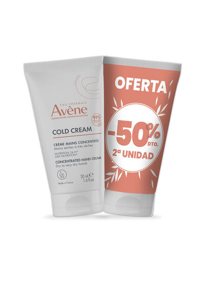 Avene Cold Cream Konzentrierte Handcreme Packung 2 X Avène 50 ml