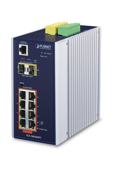 Other Planet IP30 Industrial L2+/L4 cu 8 porturi, IGS-10020HPT