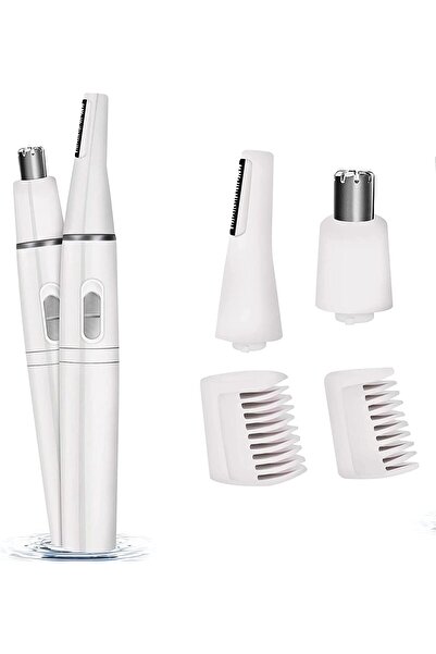 KASTWAVE Battery Nose & Ear Hair Trimmer for Men and Women with Double-Edge Stainless Steel Blades