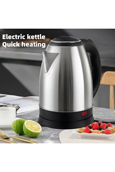 Twinkle Mart Electric Kettle 2L Stainless Steel Hot Water Kettle Electric Teapot 220/230V