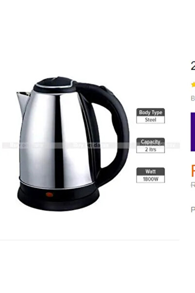 Twinkle Mart 2 L Electric Jug Stainless Kettle
